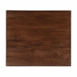 Beaumont Lane Mid-Century Brown Wood 1 Drawer Cane Nightstand