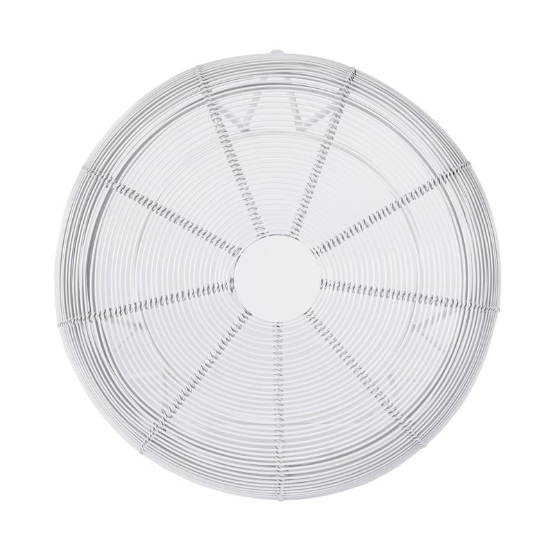 Beaumont Lane Modern Decorative Bright White Wire Iron Accent Table