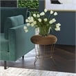 Beaumont Lane Contemporary Gold Decorative Wire Accent Table