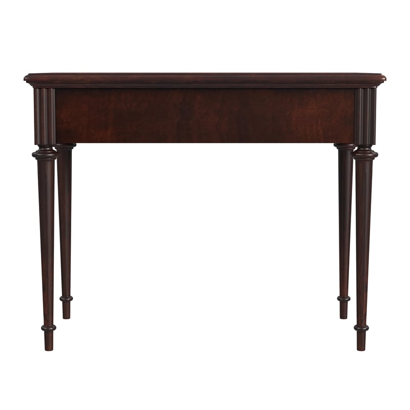Beaumont Lane Traditional Wood Writing Desk In Cherry Finish