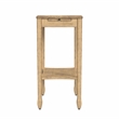 Beaumont Lane Modern Wood Traditional Beige End Table in Beige