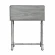 Beaumont Lane Modern Wood Traditional Gray Drop-Leaf Accent Table