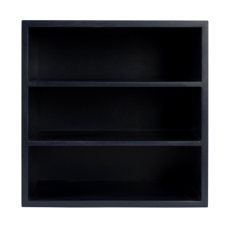 Beaumont Lane Contemporary Stackable Bookcase Organizer in Navy Blue