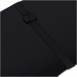 Beaumont Lane Modern Traditional Wood Wide Lap Desk in Black