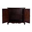 Beaumont Lane Traditional European Wood Accent Cabinet in Cherry