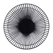 Beaumont Lane Outdoor Contemporary Metal Side Table In Black