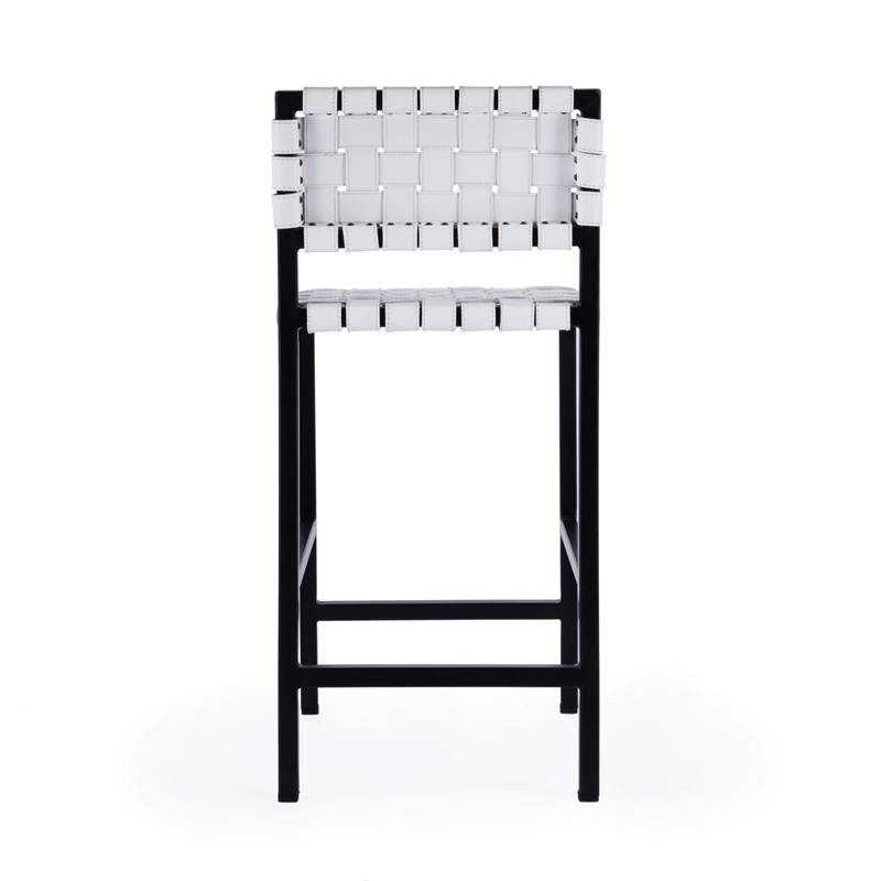 Beaumont Lane Modern Iron And Leather 24.5