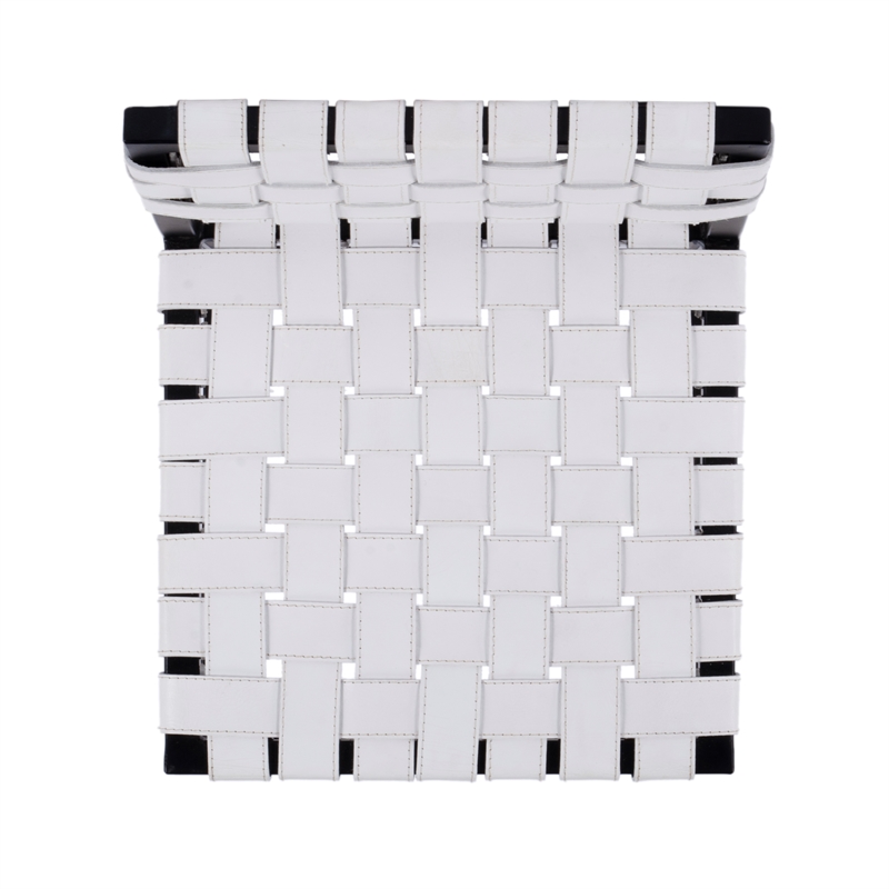 Beaumont Lane Modern Iron And Leather 24.5