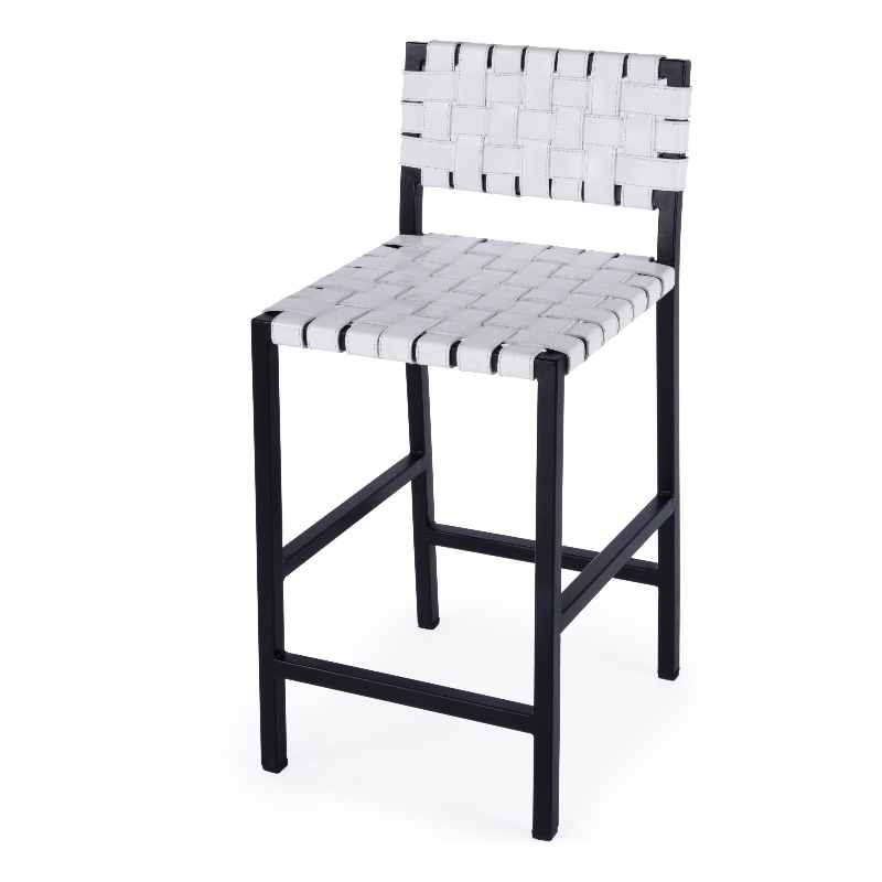 Beaumont Lane Modern Iron And Leather 24.5