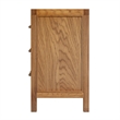 Beaumont Lane Modern Cane And Solid Wood 6-Drawer Dresser in Natural