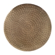 Beaumont Lane Modern 14 in W Stainless Steel End Table in Bronze