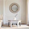 Beaumont Lane Traditional Hexagon Wood Coffee Table in White