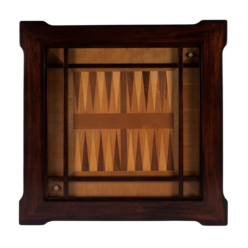 Beaumont Lane Transitional Multi-Game Card Table - Cherry Brown