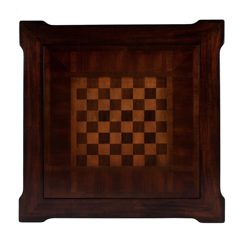 Beaumont Lane Transitional Multi-Game Card Table - Cherry Brown