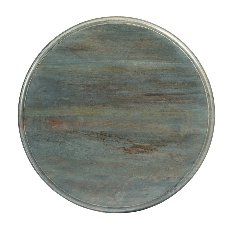 Beaumont Lane Coastal Solid Wood Pedestal 16