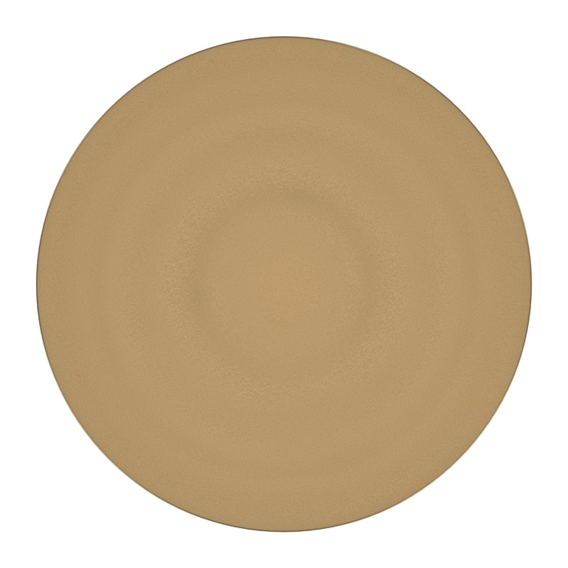 Beaumont Lane Transitional Metal Pedestal Side Table - Antique Gold