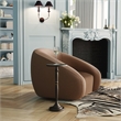 Beaumont Lane Traditional Metal Accent Table in Black Finish
