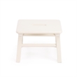 Beaumont Lane Traditional Solid Wood Accent White Step Stool