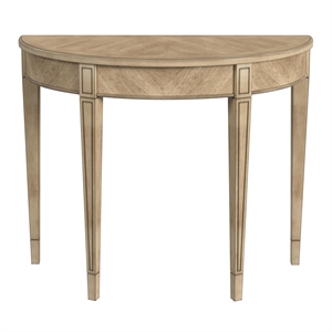 Beaumont Lane Traditional Antique Beige Finish Console Table