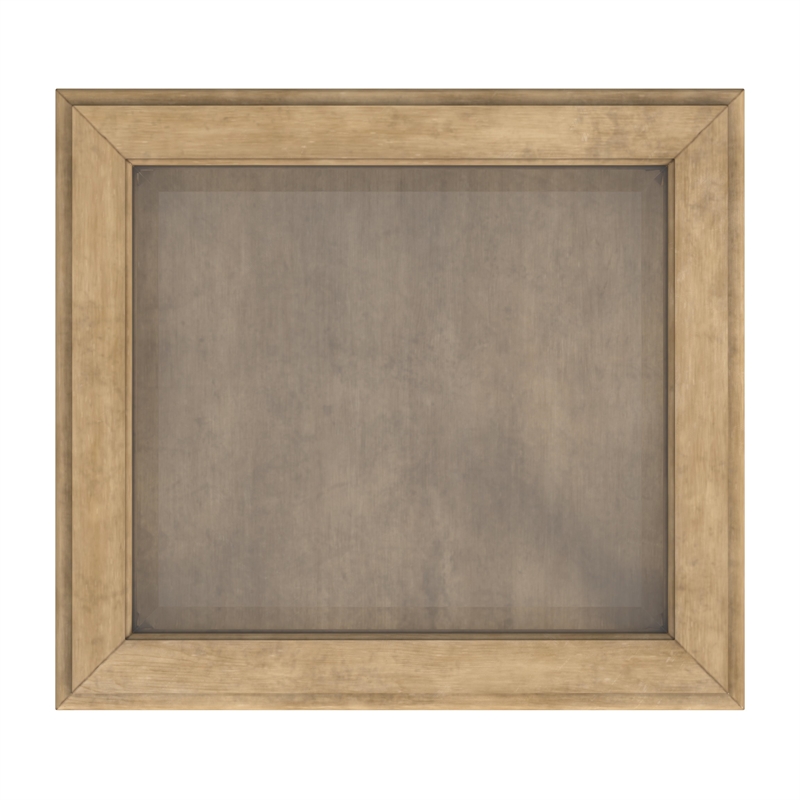 Beaumont Lane Traditional Antique Beige Finish Accent Curio Table