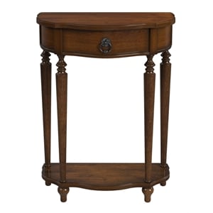 Beaumont Lane Traditional Antique Cherry Console Table With Storage