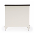 Beaumont Lane Traditional 2 Door 2 Drawer Cabinet in White Finish