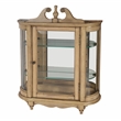 Beaumont Lane Traditional Rectangular Accent Wall Curio in Beige