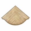 Beaumont Lane Traditional Wood Corner Accent Cabinet - Beige