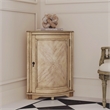 Beaumont Lane Traditional Wood Corner Accent Cabinet - Beige
