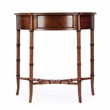 Beaumont Lane Traditional Wood Console Table in Olive Ash Finish