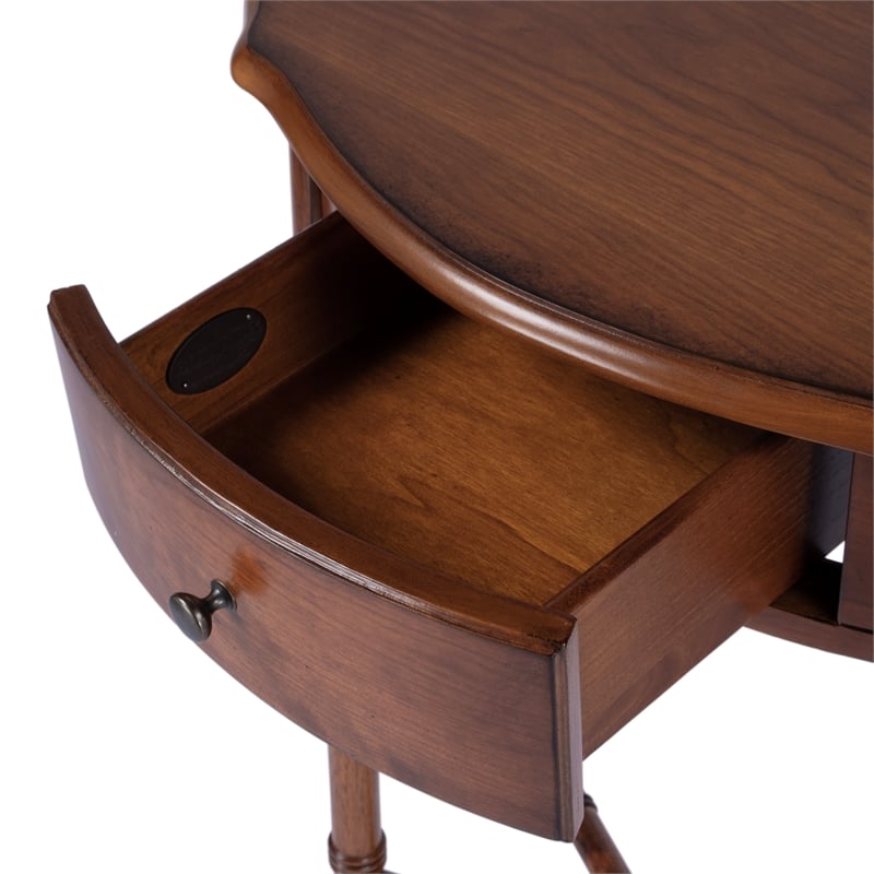 Beaumont Lane Traditional Wood Console Table in Olive Ash Finish