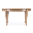 Beaumont Lane Traditional Oval Wood Coffee Table in Beige Finish