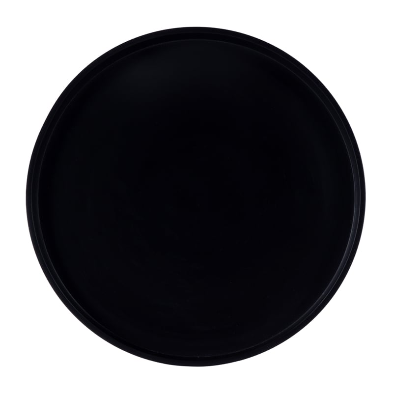 Beaumont Lane Contemporary Outdoor Scatter Table Set Of 3 - Black