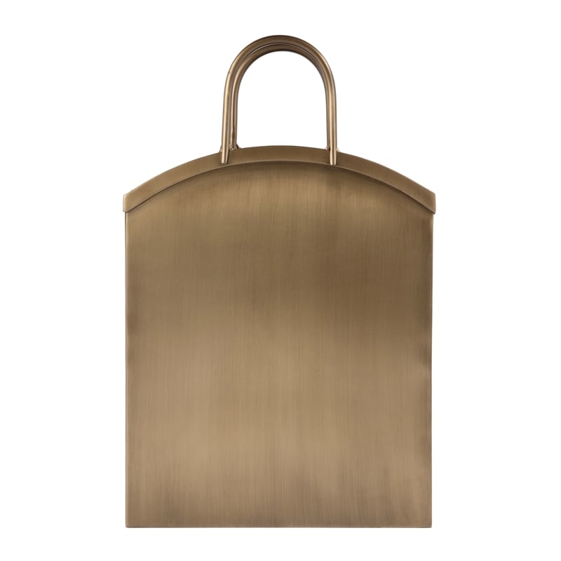 Beaumont Lane Contemporary Rectangular Metal Magazine Basket - Metalworks
