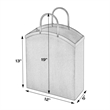 Beaumont Lane Contemporary Rectangular Metal Magazine Basket - Metalworks