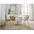 Beaumont Lane Assembled Transitional Dining Room Woven Back Side Chair