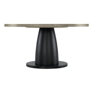 Beaumont Lane Transitional Dining Room Blue Ridge 60&quot Round Dining Table