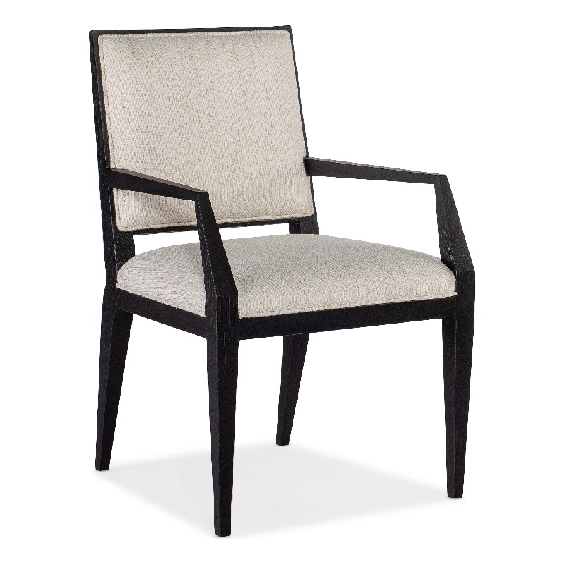 Beaumont Lane Transitional Dining Room Upholstered Arm Chair