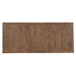 Beaumont Lane Wood Leg Dining Table with 1-22in leaf in Black