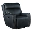 Beaumont Lane Zero Gravity Power Recliner with Power Headrest in Blue Leather