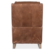 Beaumont Lane Power Recliner with Power Headrest in Brown Leather
