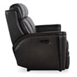 Beaumont Lane Power Sofa with Power Headrest in Gray Leather