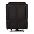 Beaumont Lane Power Recliner with Power Headrest in Gray Leather