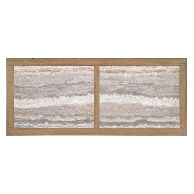 Beaumont Lane Transitional Friendship Table in Light Natural Wood