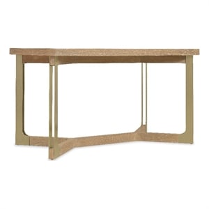 Beaumont Lane Contemporary Gathering Table in Natural Wood Finish