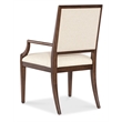 Beaumont Lane Upholstered Arm Chair with Beige Fabric Seat and Back