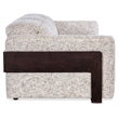 Beaumont Lane Power Sofa with Power Headrest with Cream Fabric