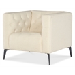 Beaumont Lane Traditional Stationary Chair with Beige Fabric
