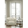 Beaumont Lane Traditional Stationary Chair with Beige Fabric