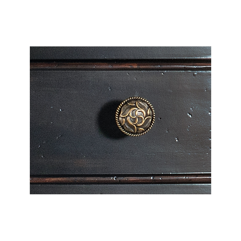 Beaumont Lane Set of 5 King Fabric Bed and Server and Mirror and Nightstands